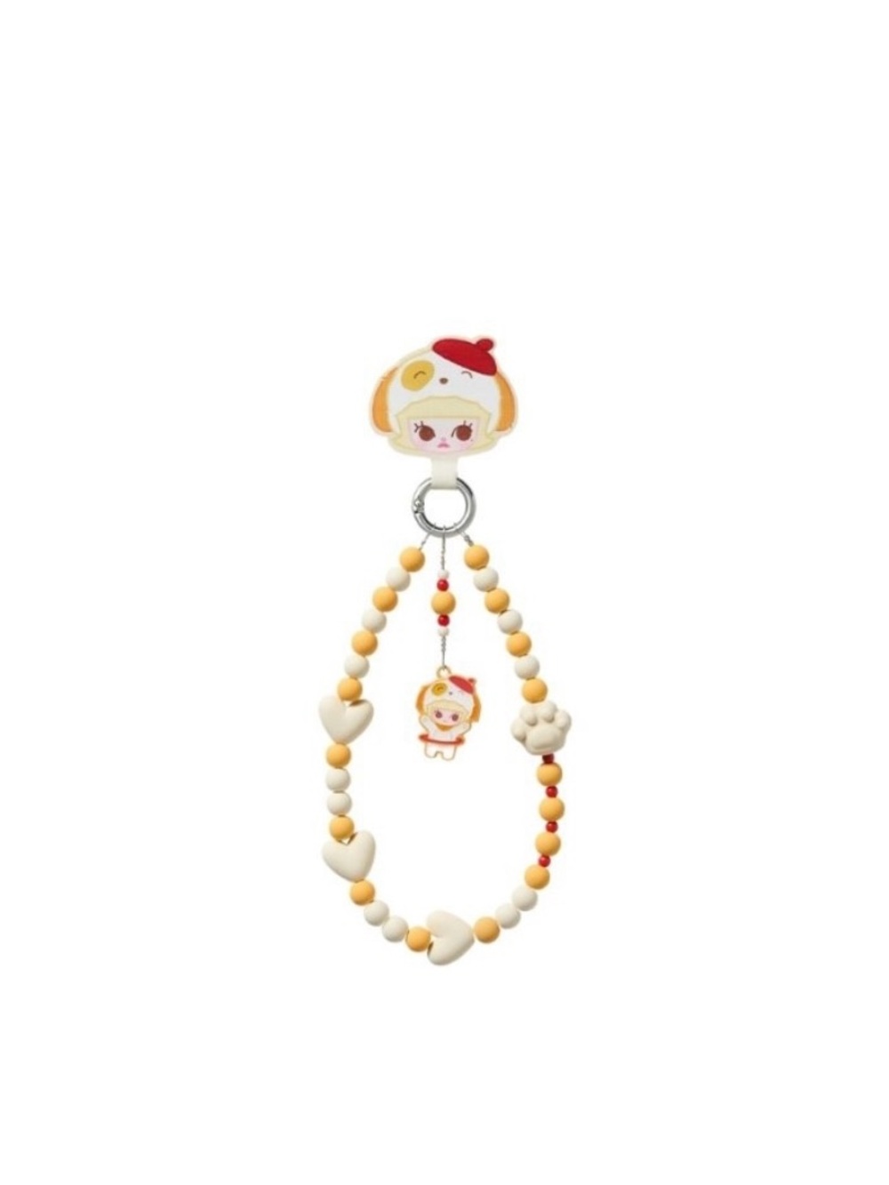 NWT: POP MART POP BEAN Pajama Party Series Mobile Phone Chain - MOLLY